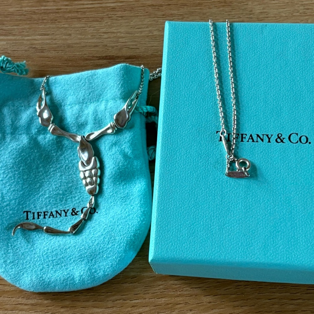 Tiffany & Co Elsa Peretti Scorpion Necklace